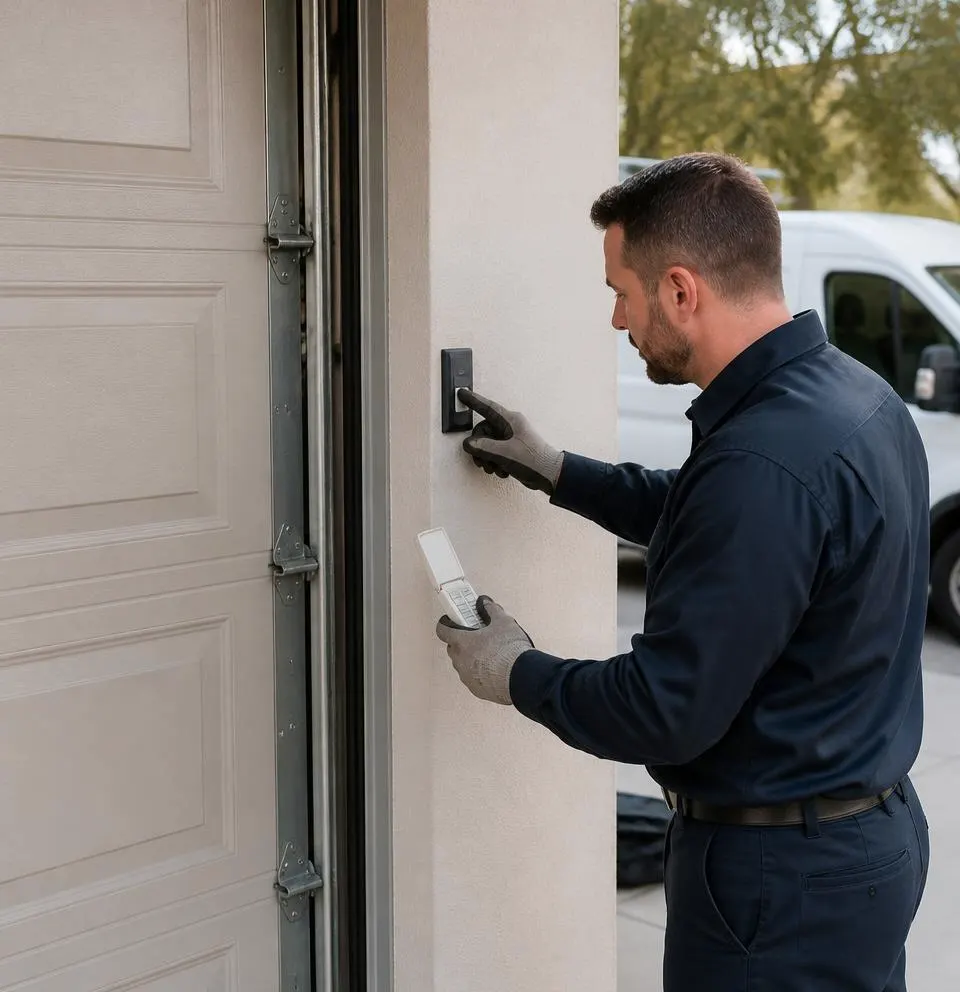 Bent Garage Door Tracks: Warning Signs Before Winter Ice Sets In — South Barrington Garage Door, South Barrington, IL